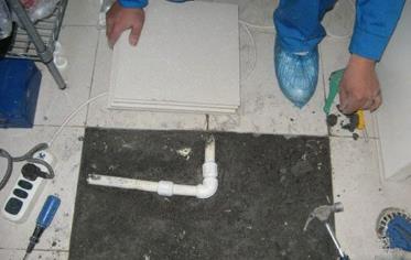 龙沙漏水维修 河北邯郸卫生间地面漏水维修案例